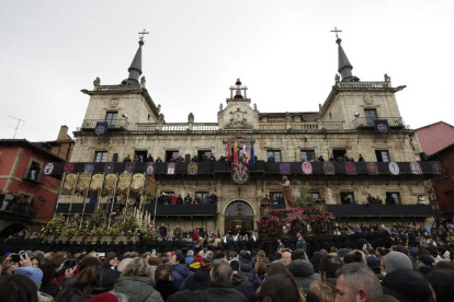 Procesión de los Pasos este Viernes Santo en León.