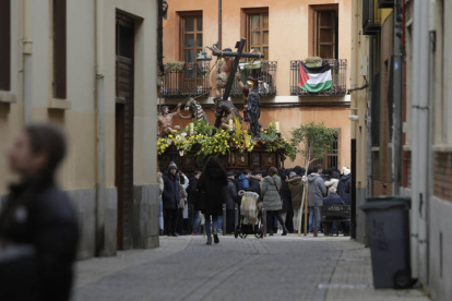 Procesión de los Pasos este Viernes Santo en León.