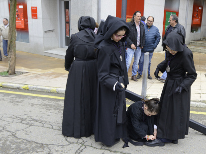 Los más pequeños disfrutaron de la tradición.