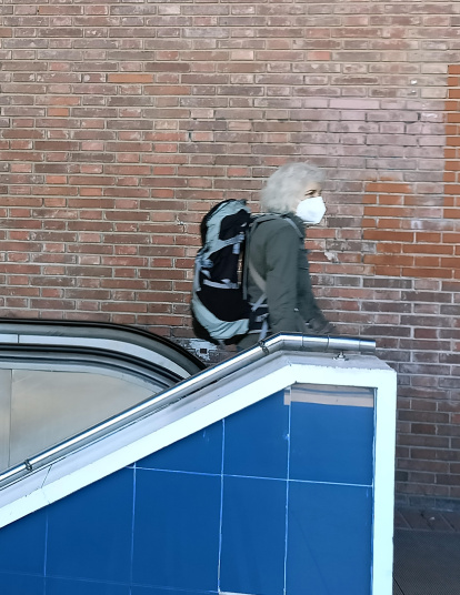 Aglomeraciones por la obras en la estación de Chamartín.