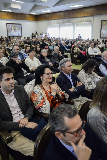 Un momento de la celebración de la Universidad de León.