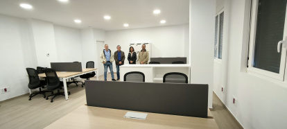 Panorámica del espacio.