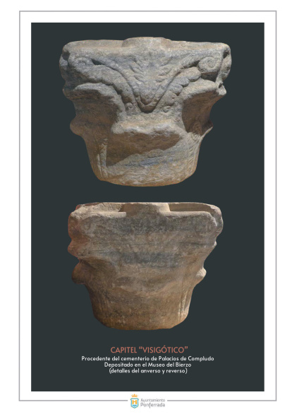 Capitel visigodo de Palacios de Compludo.