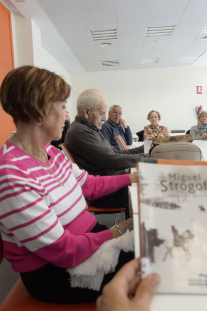 Aula de lectura fácil en el Credei.