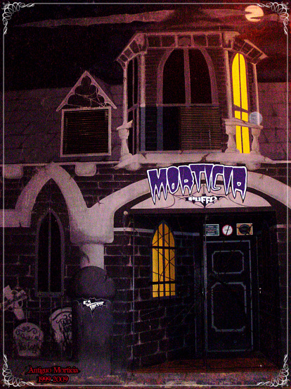 Entrada del primer Morticia de Óscar y Ana, el que abrieron después del Metrópolis.