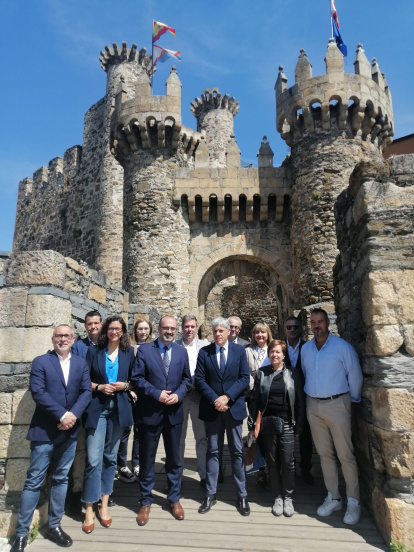 La Comisión Territorial de Patrimonio se reunió en el Castillo de Ponferrada