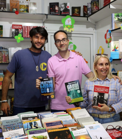 El periodista de este periódico Pablo Rioja con 'Objetivo Medjugorje'.