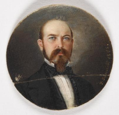 El retrato está firmado y fechado: