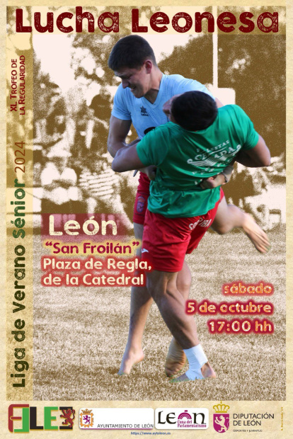 Cartel de Lucha del corro de San Froilán.