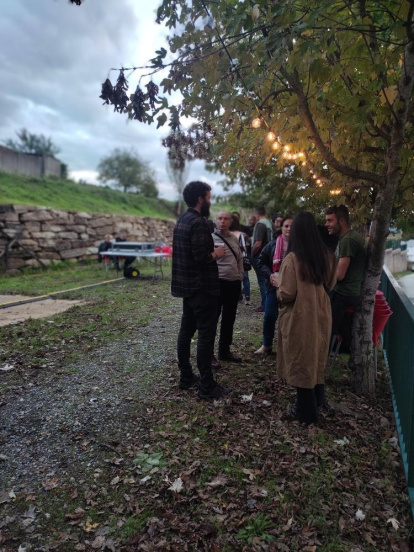 Imágenes de la fiesta para la celebrar el vino en Valtuille de Arriba