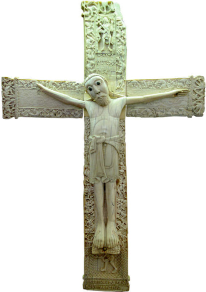 Imagen del crucifijo de Fernando y Sancha.