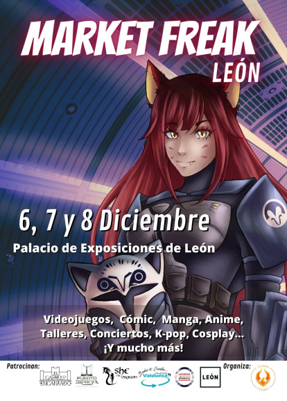 Cartel del Market Freak León.