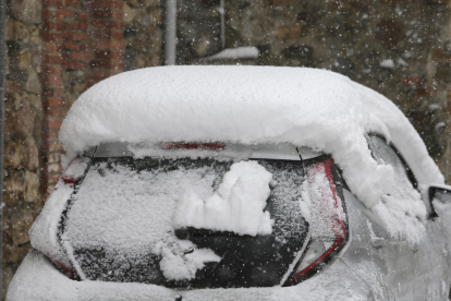 Nieve en Cármenes.