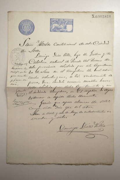 Reportaje sobre leoneses en la guerra de Cuba. F. Otero Perandones.