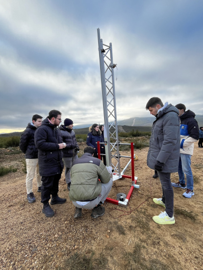 Lanzamiento del cohete León 1.