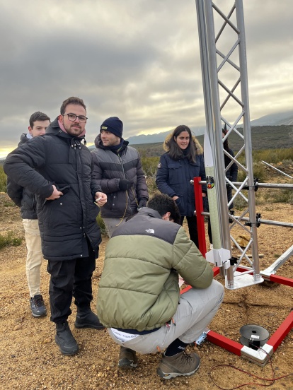 Lanzamiento del cohete León 1.