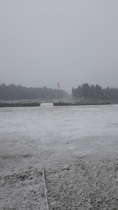 Nieve en Camposagrado.