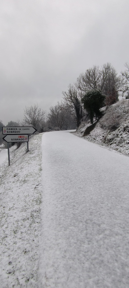 Nevada en Cabeza de Campo.