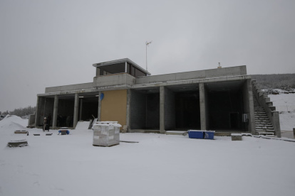 La base de helicópteros de El Oterico para el operativo autonómico de extinción y prevención de incendios forestales.