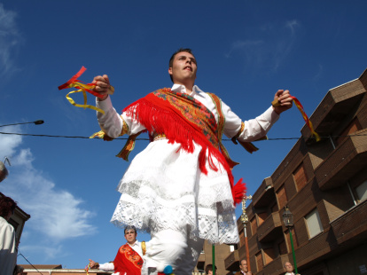 Los danzantes de Laguna de Negrillos.