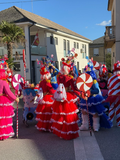 Participantes en el desfile organizado por el Ayuntamiento de Toral.