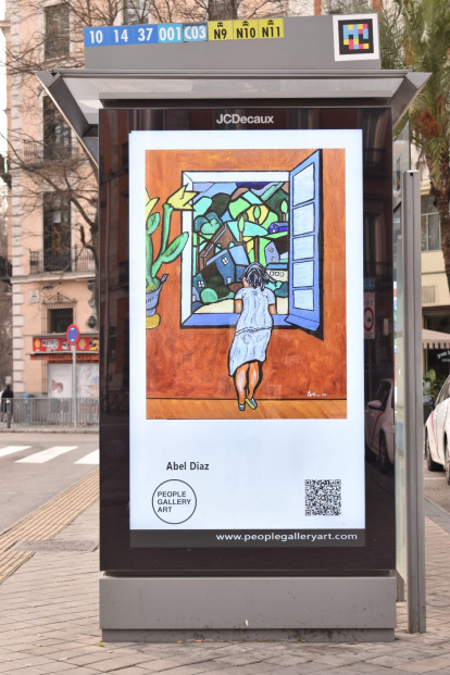 Imagen de una de las obras que se exponen en Madrid