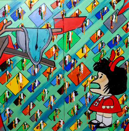 Obra sobre Mafalda