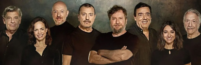 Protagonistas de la otra de teatro 'Los lunes al Sol'