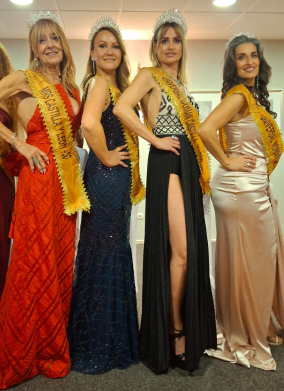 Las cuatro primeras ganadoras-