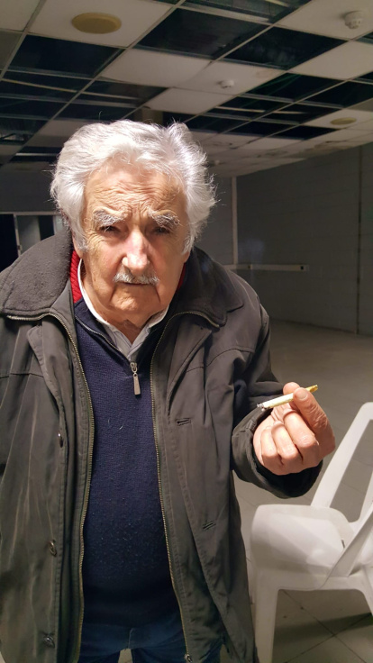 Pepe Mújica fotografiado por Manuel Félix.