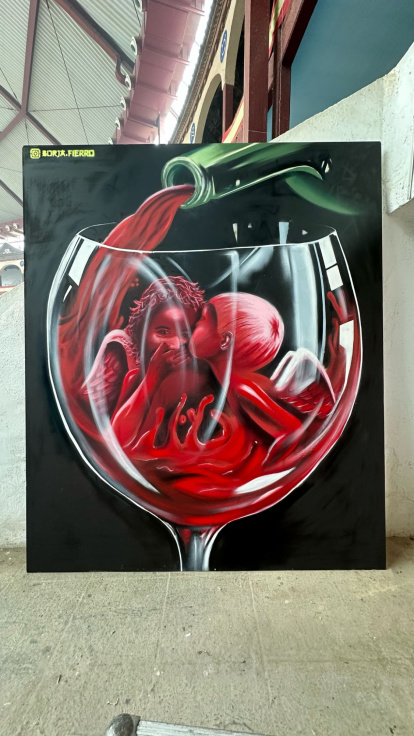 Una de las obras creadas para Doce Tejas