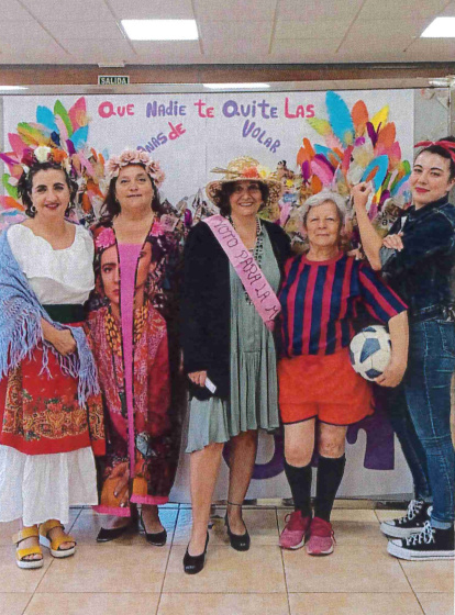 En 2024, en el Ciami sorprendió con su disfraz de futbolista.