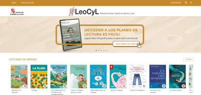 Leocyl, la Biblioteca escolar digital de Castilla y León.