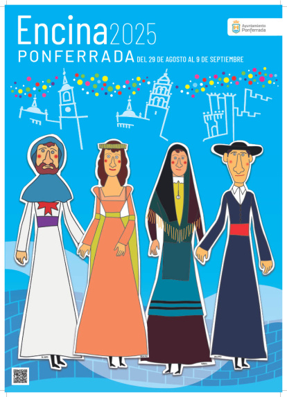 Cartel de las Fiestas de la Encina 2025