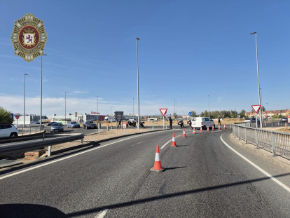 Reventón en la Granja en León.