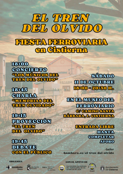 Actividades de la Fiesta Ferroviaria.