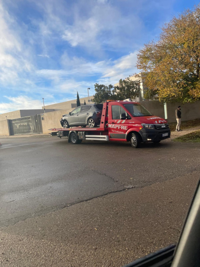 Accidente en Valverde de la Virgen