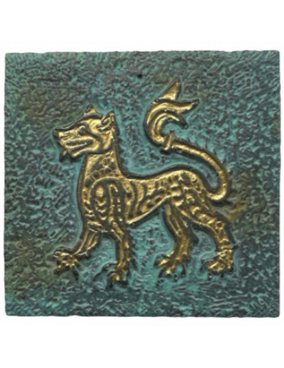 Imán con el león pasante, de Bardón.
