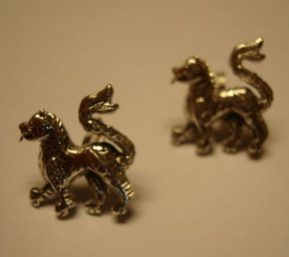 Gemelos con el león pasante de Sánchez Joyeros.