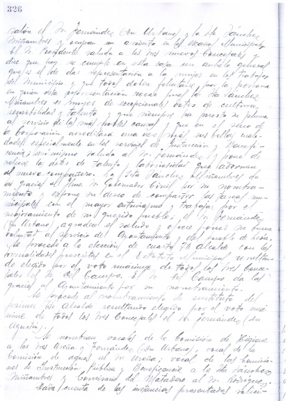 Acta del pleno del Ayuntamiento de León de 18 de noviembre de 1925.