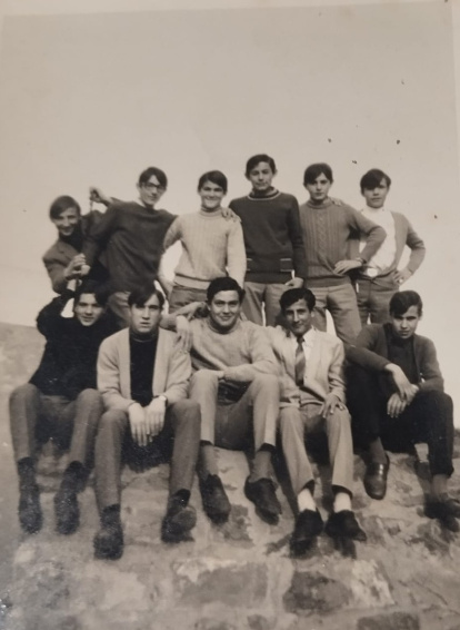 Seminaristas de la promoción de 1966.