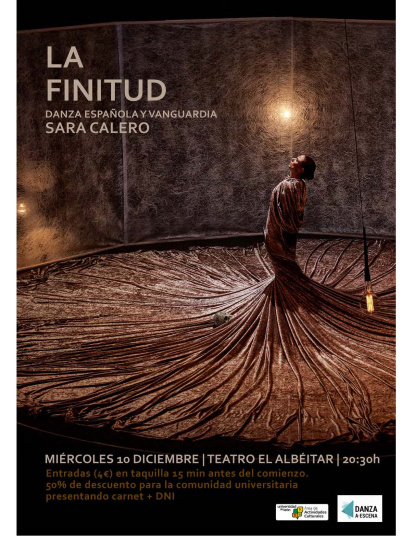 Cartel de Sara Calero.