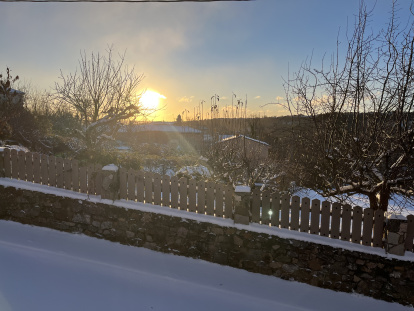Nieve en Sobrepeña (La Ercina).