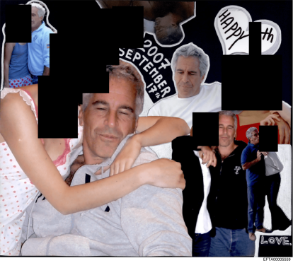 Las fotos desclasificadas del caso Epstein.