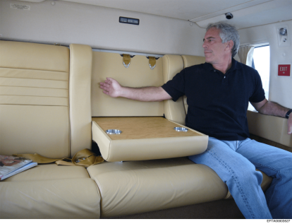Las fotos desclasificadas del caso Epstein.