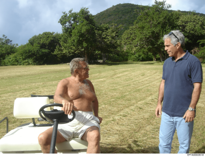 Las fotos desclasificadas del caso Epstein.