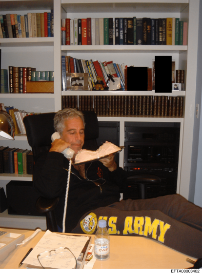 Las fotos desclasificadas del caso Epstein.