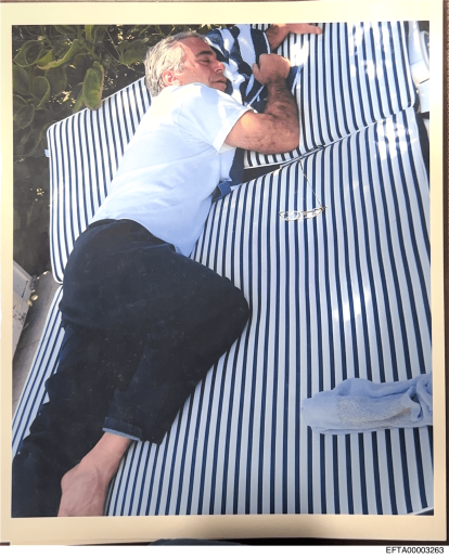 Las fotos desclasificadas del caso Epstein.