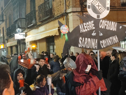 Llantos en Coyanza por el final de la fiesta de Carnaval.