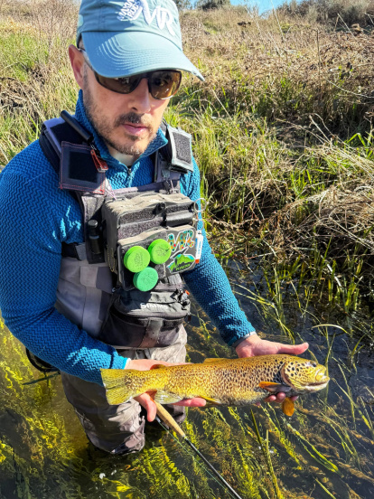 Rubén Santos Becerro, del Nacional a la pesca en su tierra.